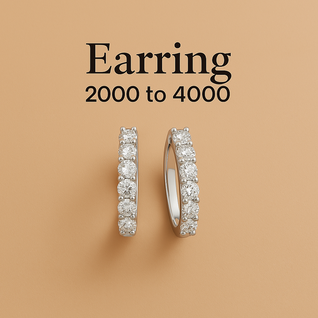 Earring 2000 to 4000