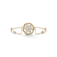 Floral 925 Sterling Silver Bracelet
