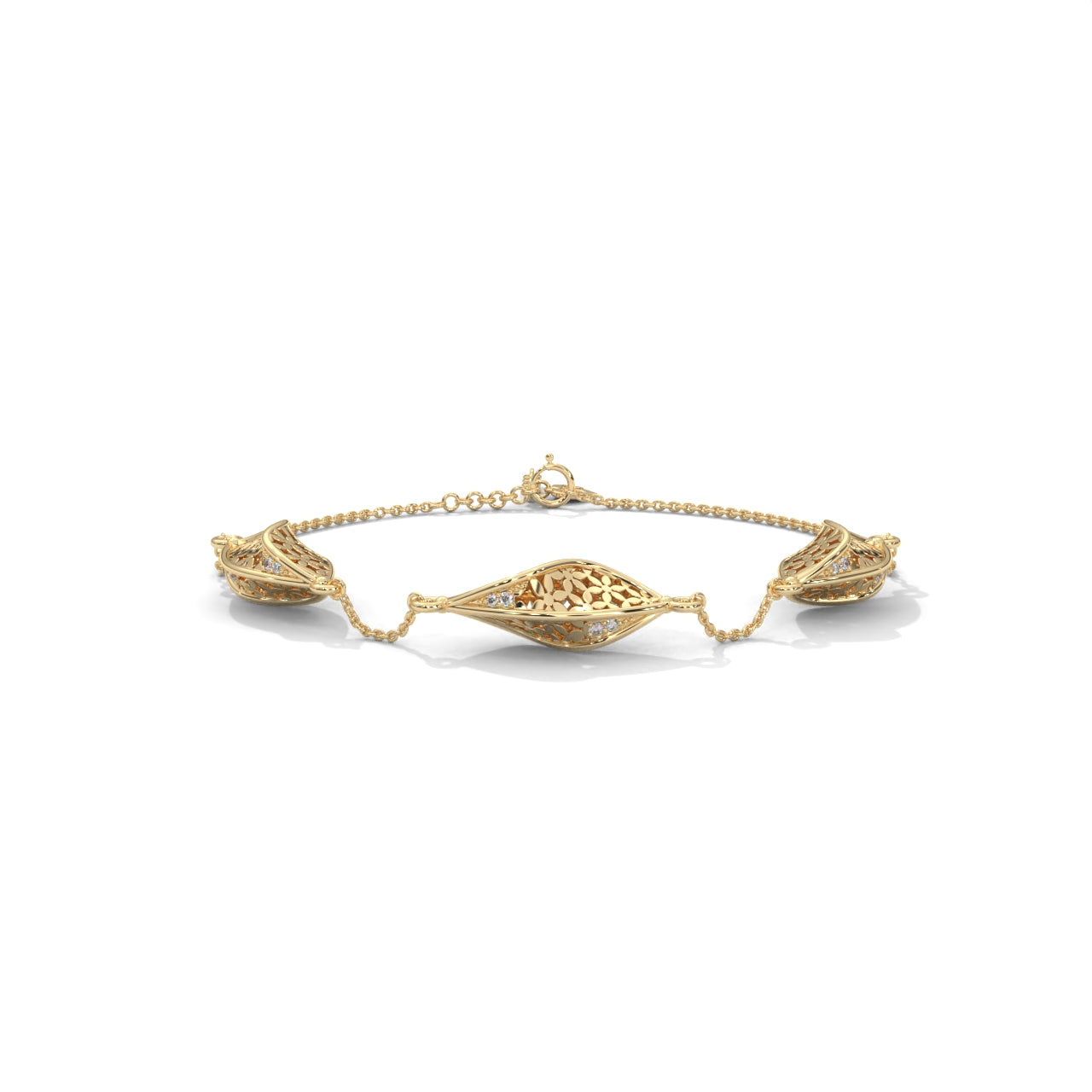 Trinity 925 Sterling Silver Bracelet