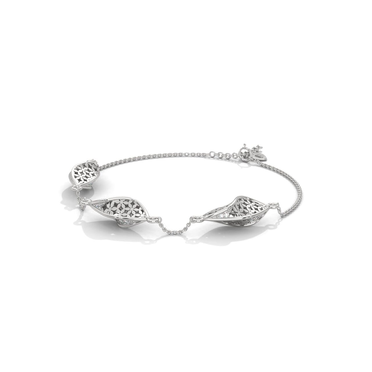 Trinity 925 Sterling Silver Bracelet