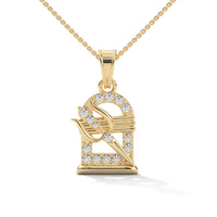 Sterling Silver Shiv Trishul & Lingam Pendant
