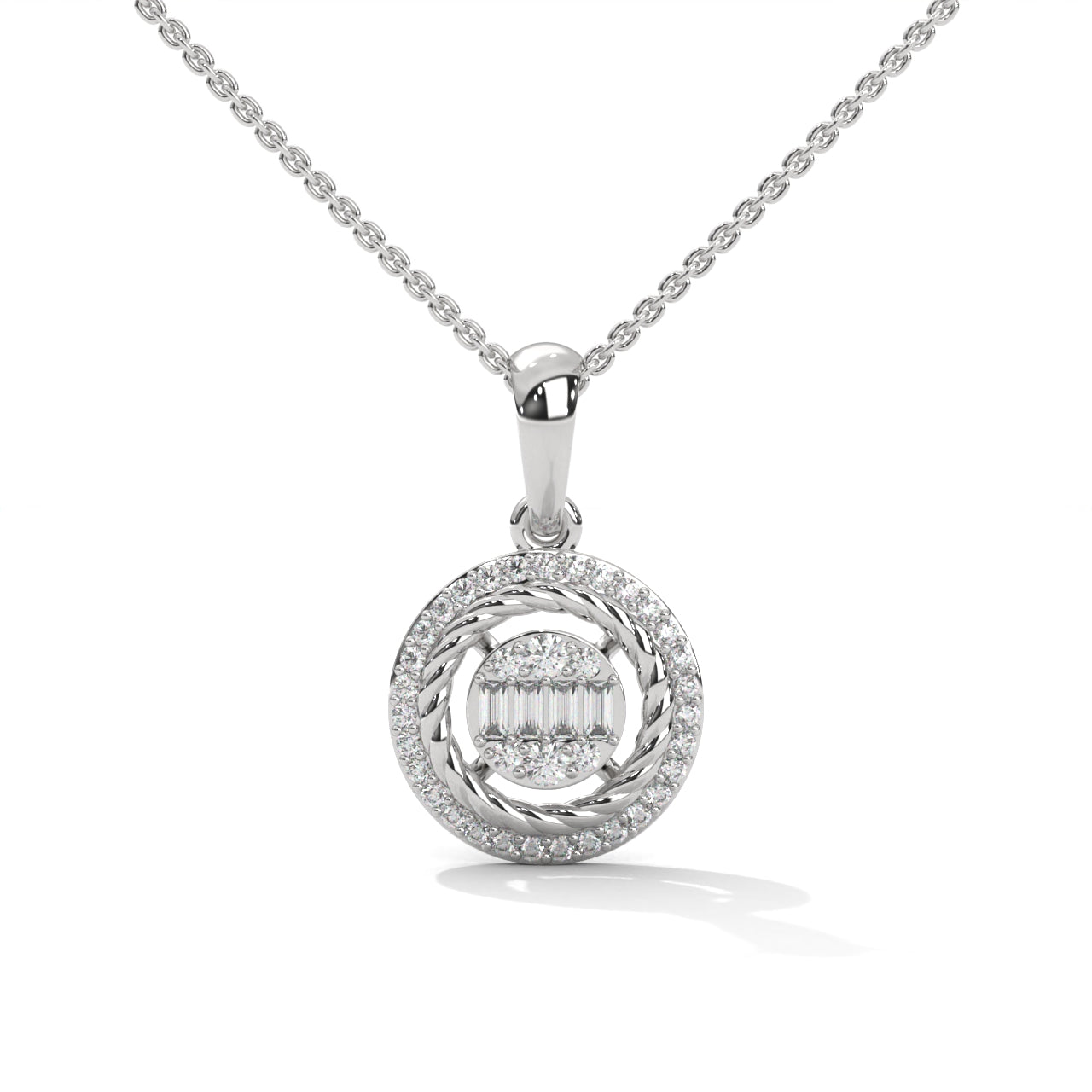 Custom Engraved Silver Necklace For Special Occasions