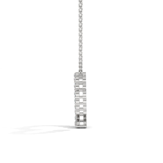 Diamond Heart 925 Sterling Silver Nacklace