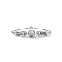 Unique Ball Silver Bracelet