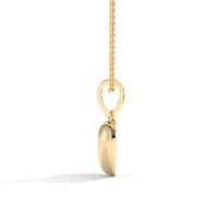 Love Dazzling Heart Silver Necklace