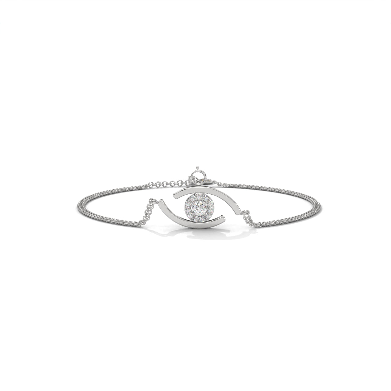 Evil Eye Silver Bracelet For Women