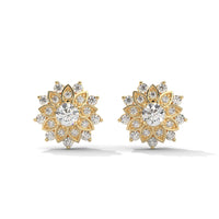Cluster Silver Earrings