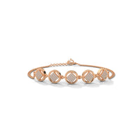 Magnificent Silver Diamond Tennis Bracelet