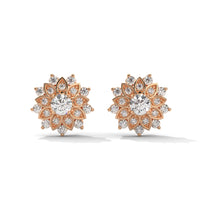 Cluster Silver Earrings