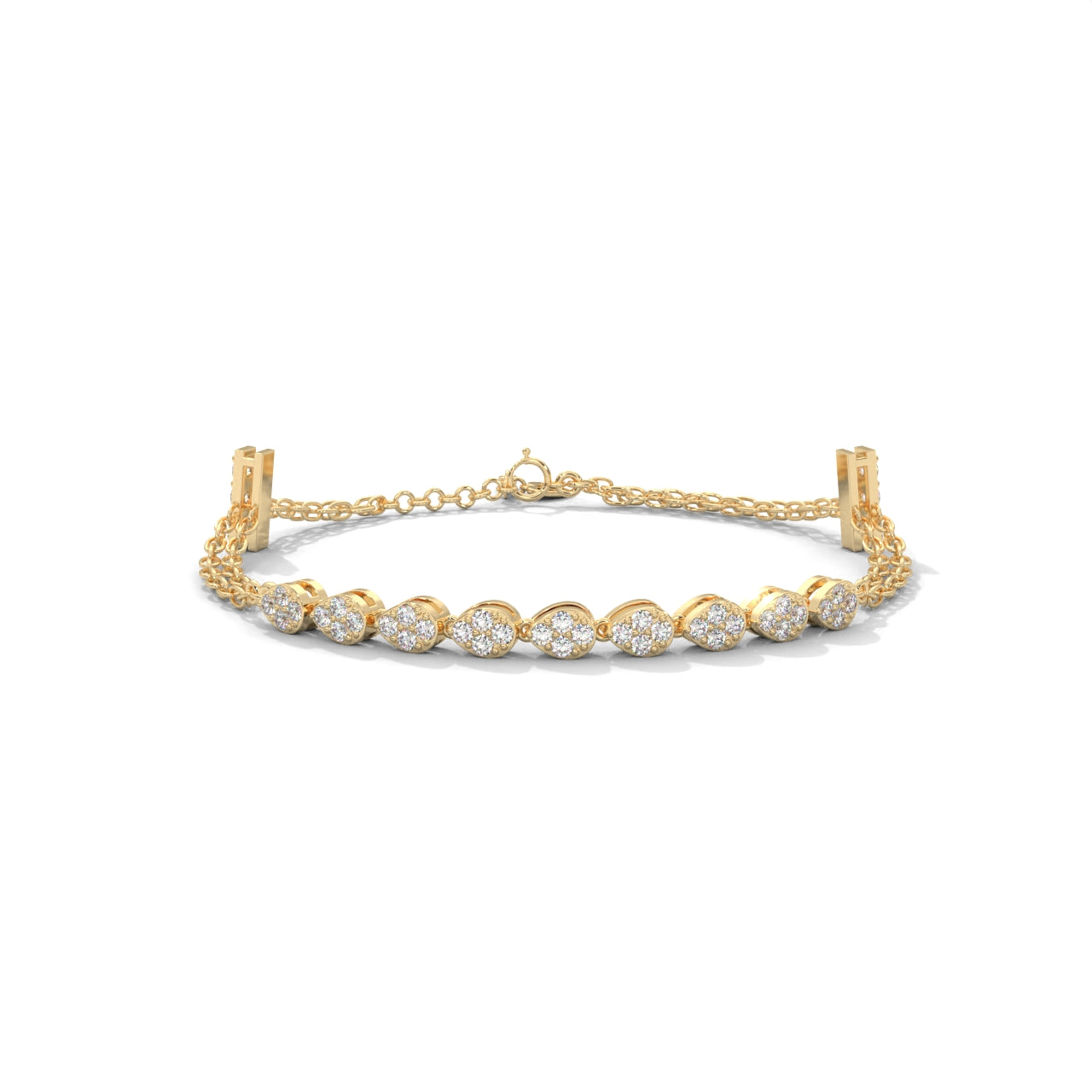 Attractive Charm Silver Bracelet For Women