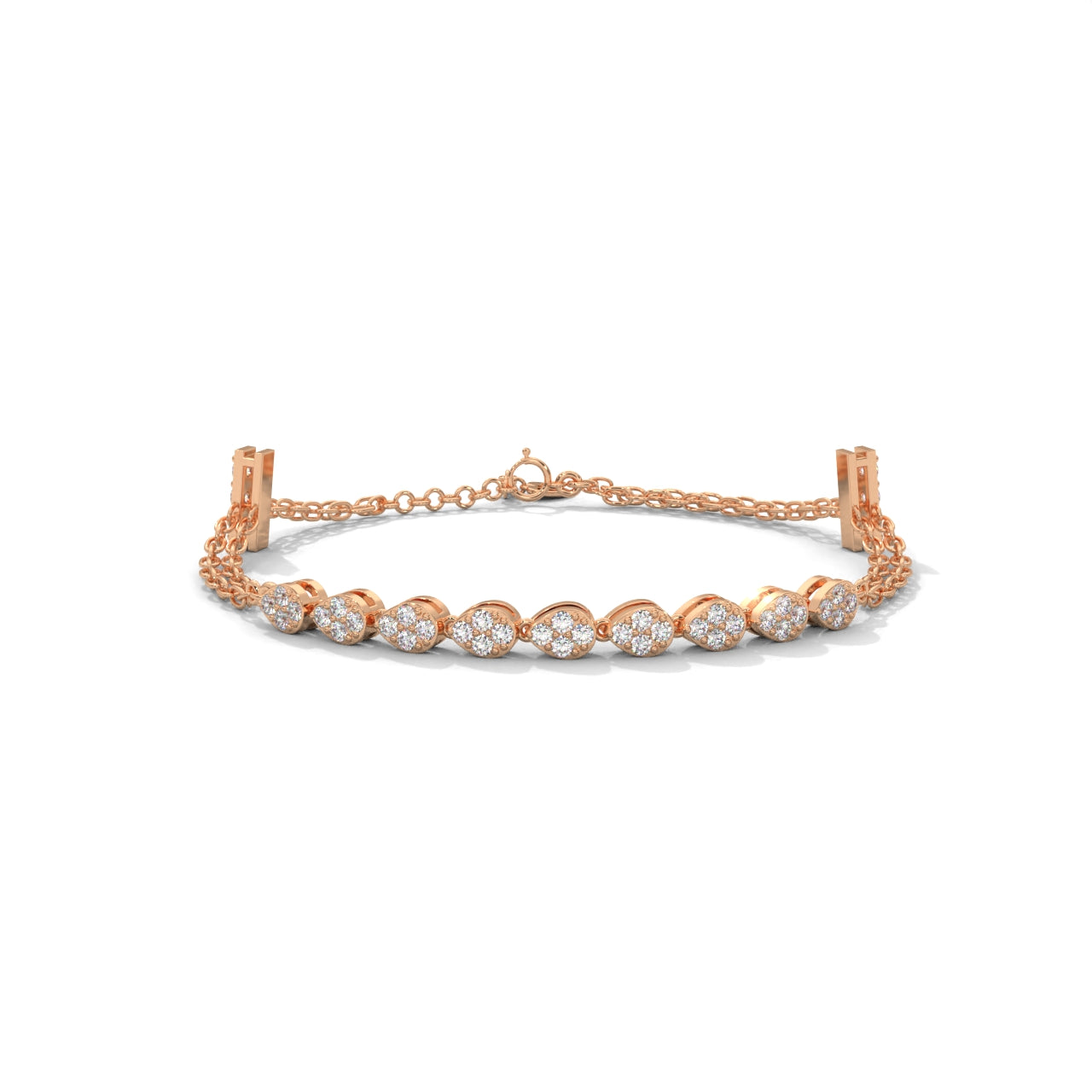 Attractive Charm Silver Bracelet For Women