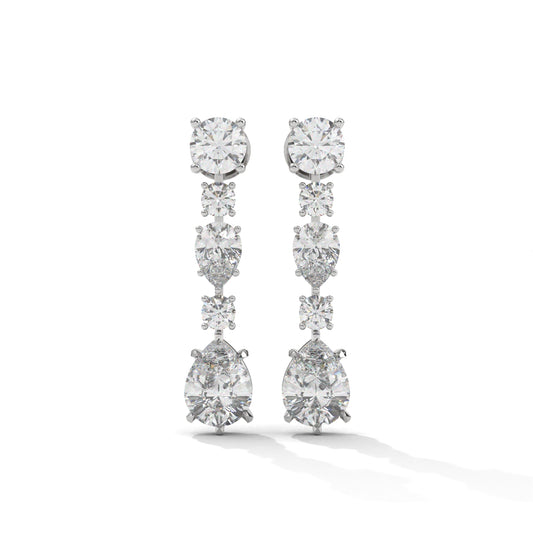 925 Silver Drop Earrings