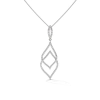 Minimalist Twisted Silver Chain Necklace For Daily Wear