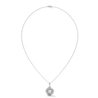 Pearl Twist Silver Necklace