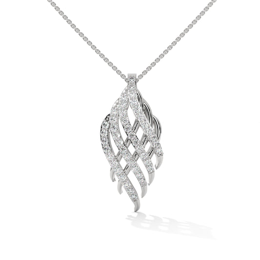 Leafy 925 Sterling Silver Necklace For Women