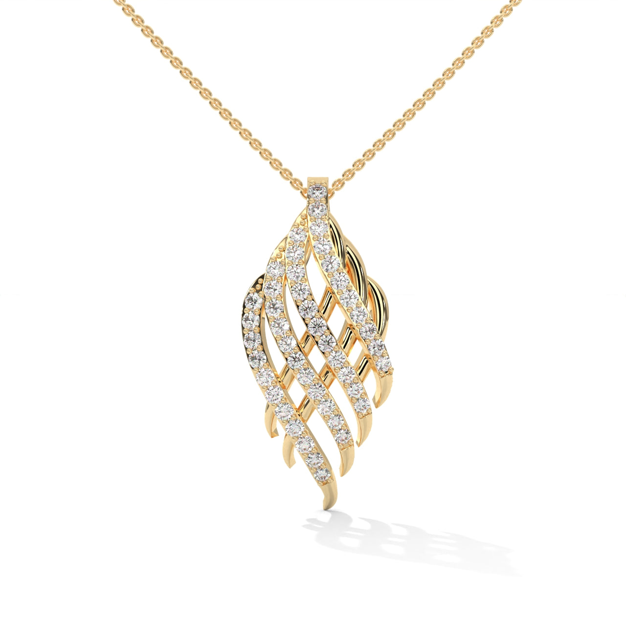 Leafy 925 Sterling Silver Necklace For Women