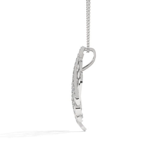 Leafy 925 Sterling Silver Necklace For Women