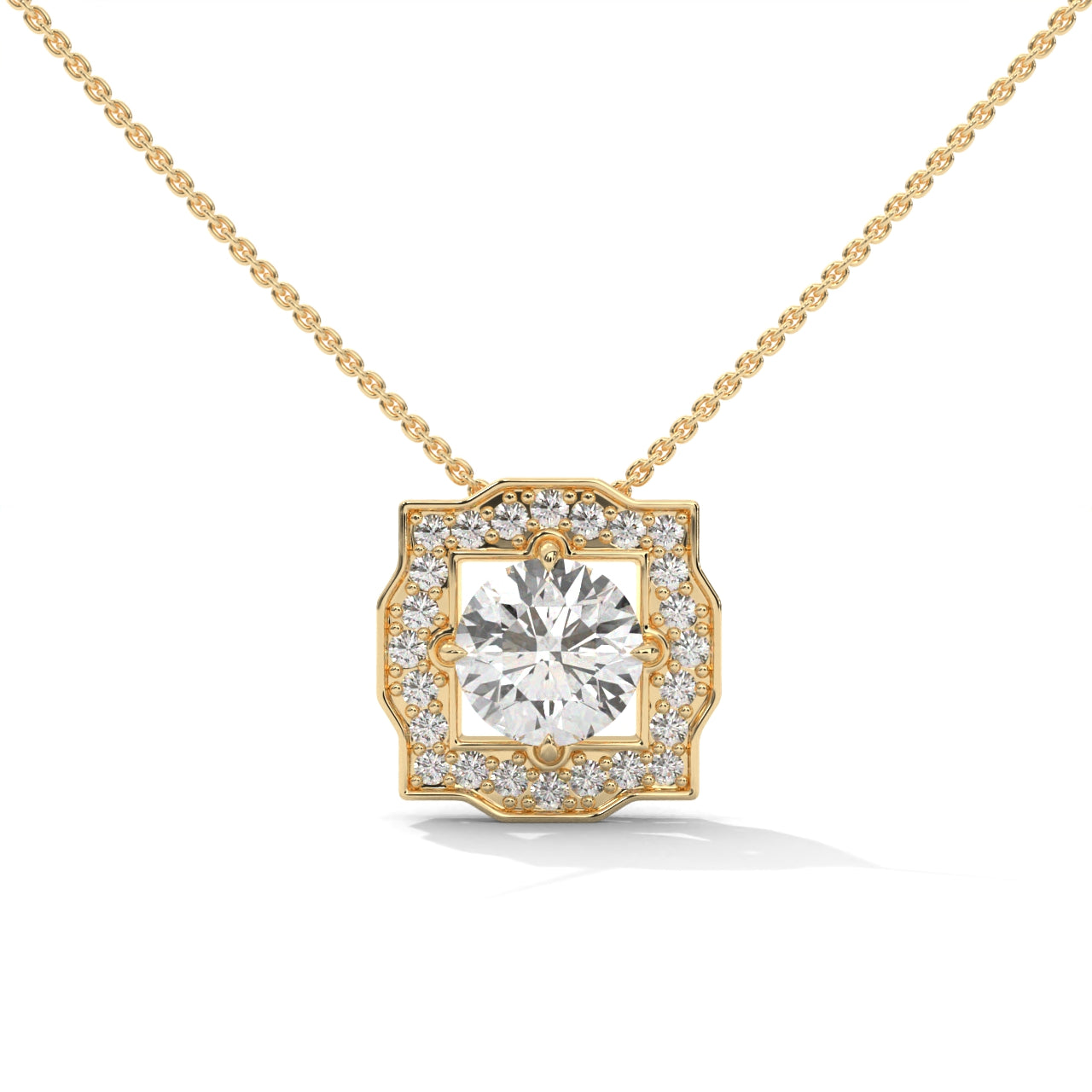 Personalized Engraving Silver Necklace For Women