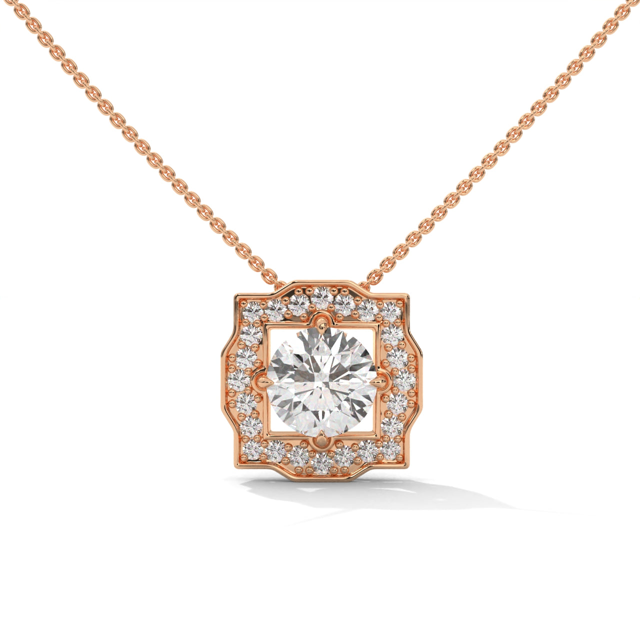 Personalized Engraving Silver Necklace For Women