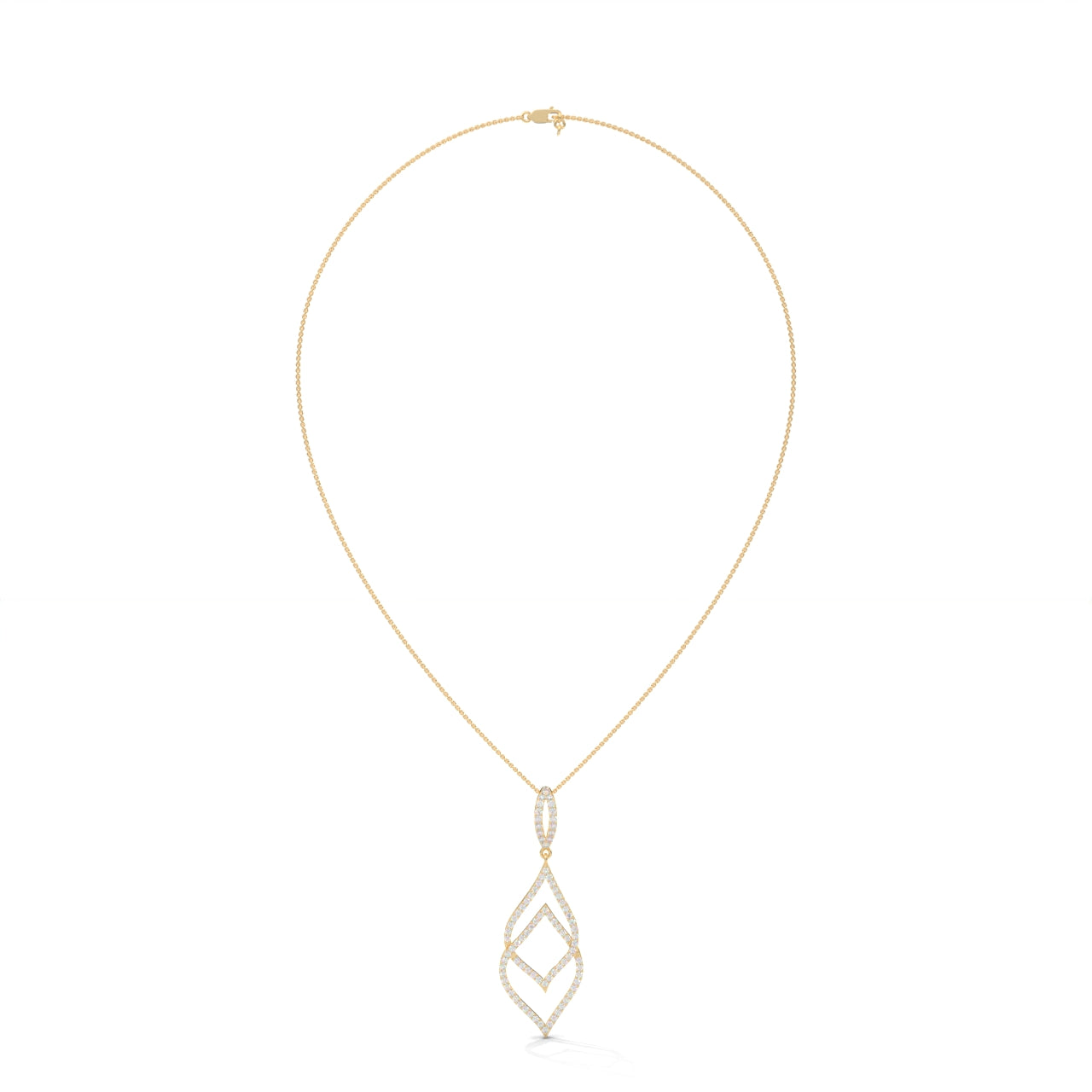 Minimalist Twisted Silver Chain Necklace For Daily Wear