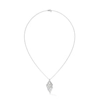 Leafy 925 Sterling Silver Necklace For Women