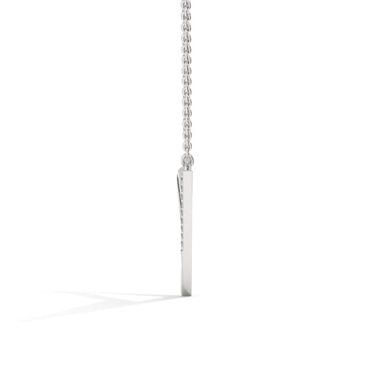 Minimalist 925 Sterling Silver Triangles Necklace