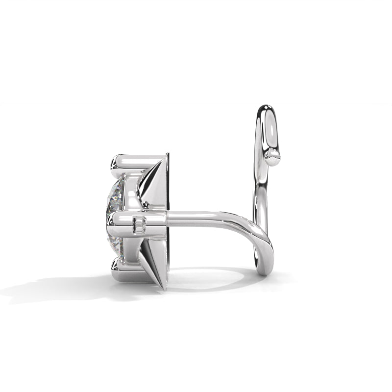 Star Sparkling Deliciated 925 Silver Nose Pin