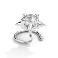 Star Sparkling Deliciated 925 Silver Nose Pin