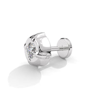 Silver Small Stud Nose Pin