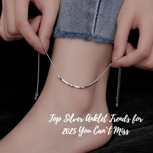 silver anklet