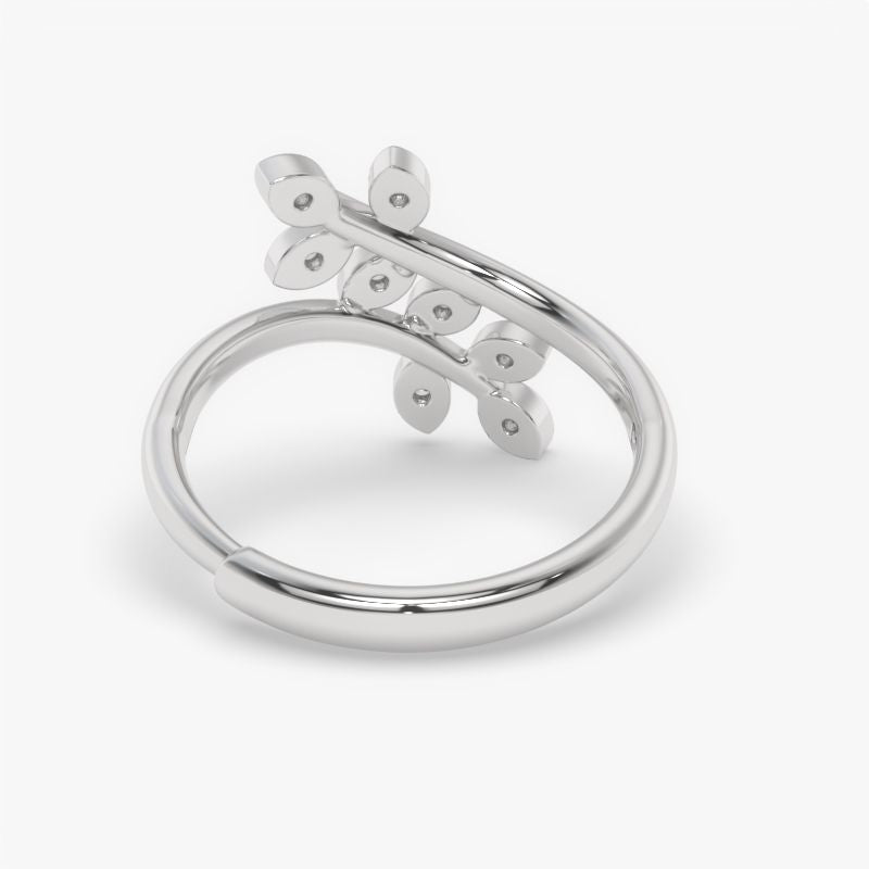 Sterling Silver Celestique Adjustable Ring