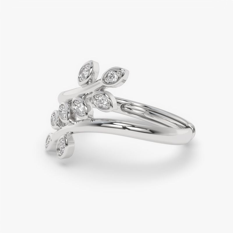 Sterling Silver Celestique Adjustable Ring