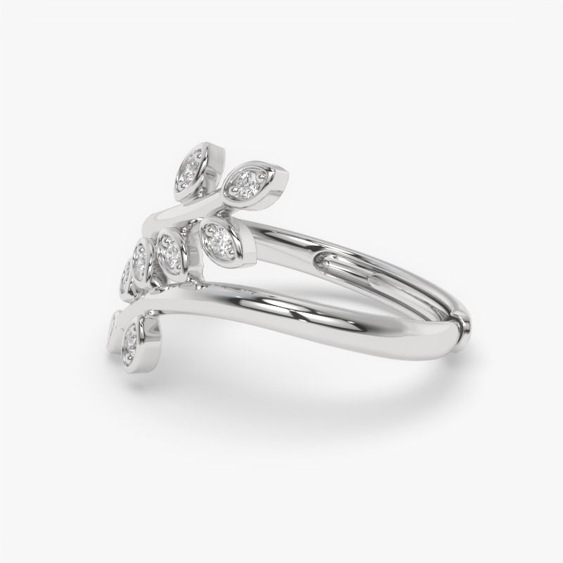 Sterling Silver Celestique Adjustable Ring