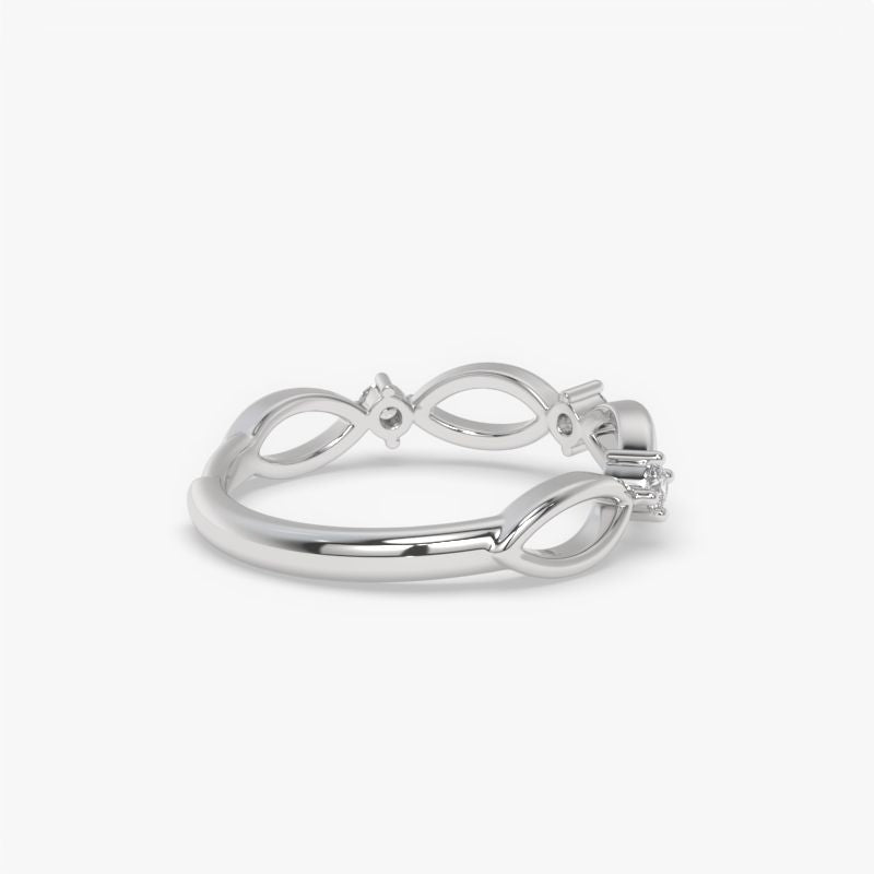 Celestara 925 Sterling Silver Vivre Adjustable Ring