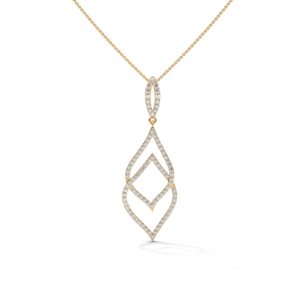 Minimalist Twisted Silver Chain Necklace For Daily Wear