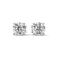 Round Brilliant Moissanite Single Stud Earring