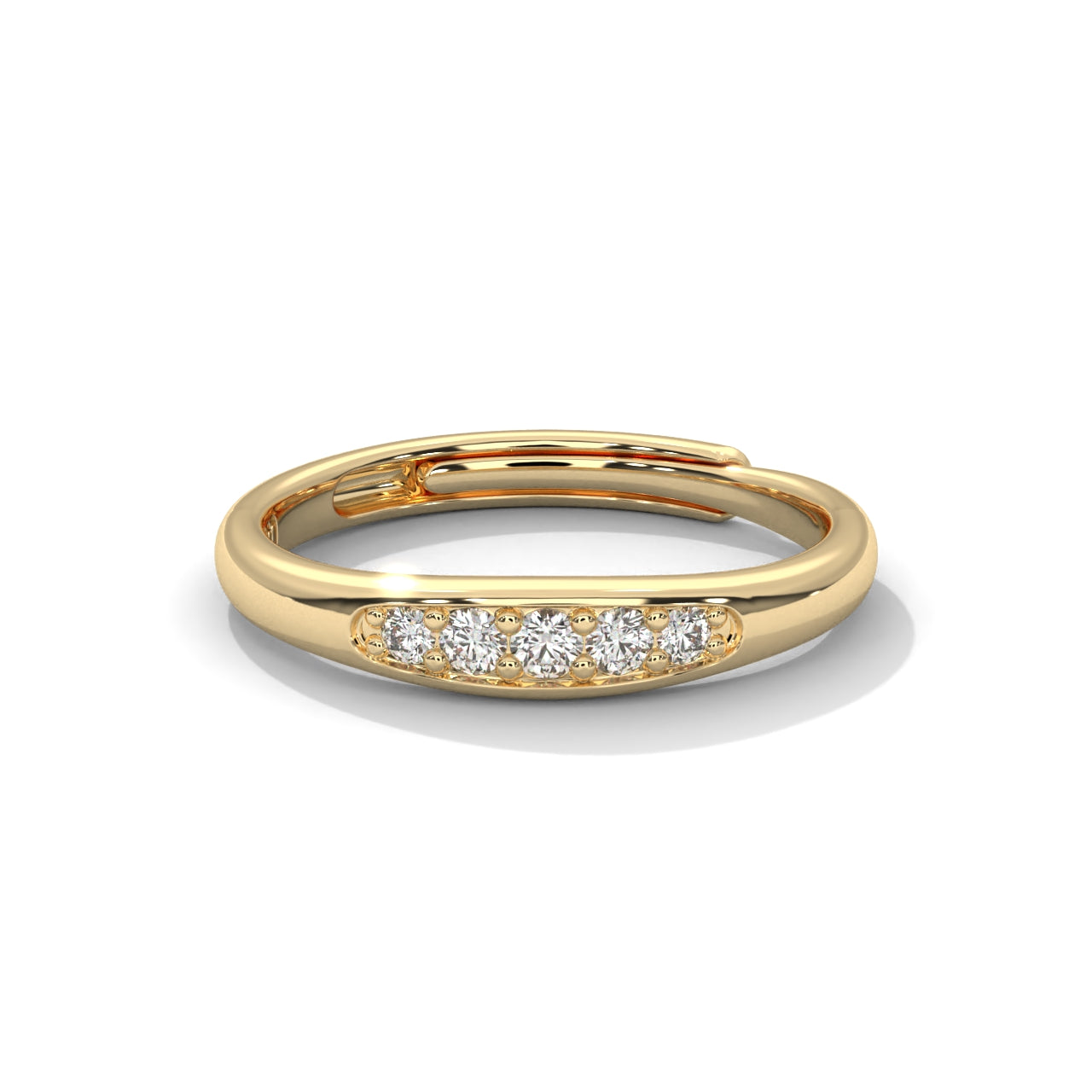 Silver Eternity Band Ring