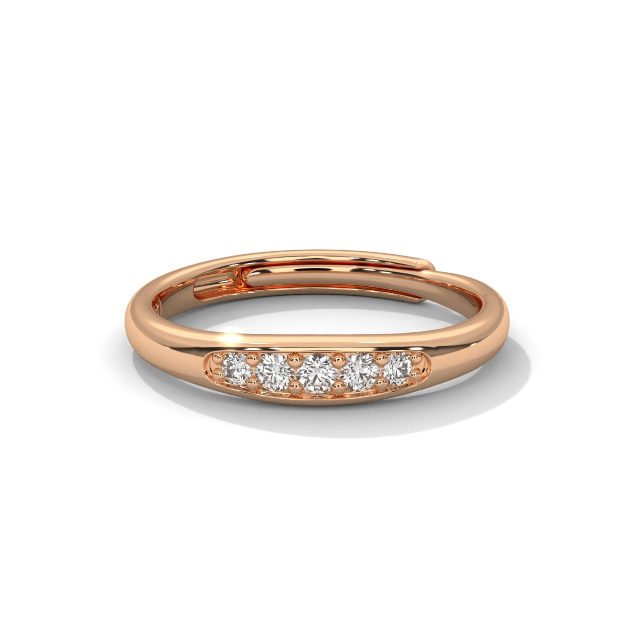 Silver Eternity Band Ring