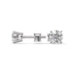 Round Brilliant Moissanite Single Stud Earring