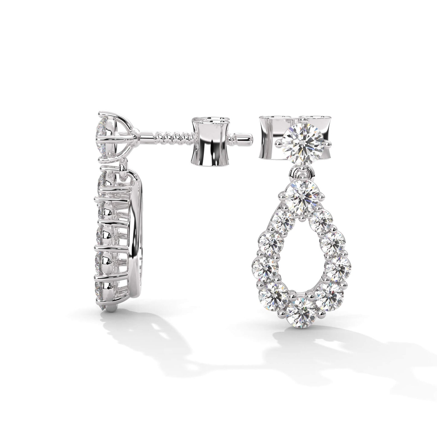 Harry Winston Loop - Diamond Drop Earrings 