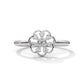 Blossom Cluster Sterling Silver Ring