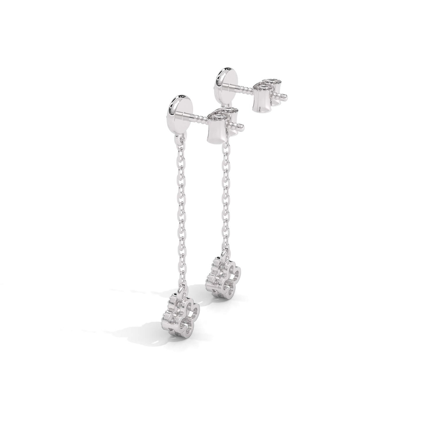 London Fashion Jewellery Silver Earrings