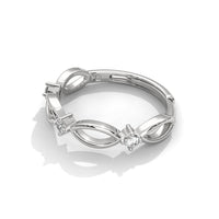 Celestara 925 Sterling Silver Engagement Ring