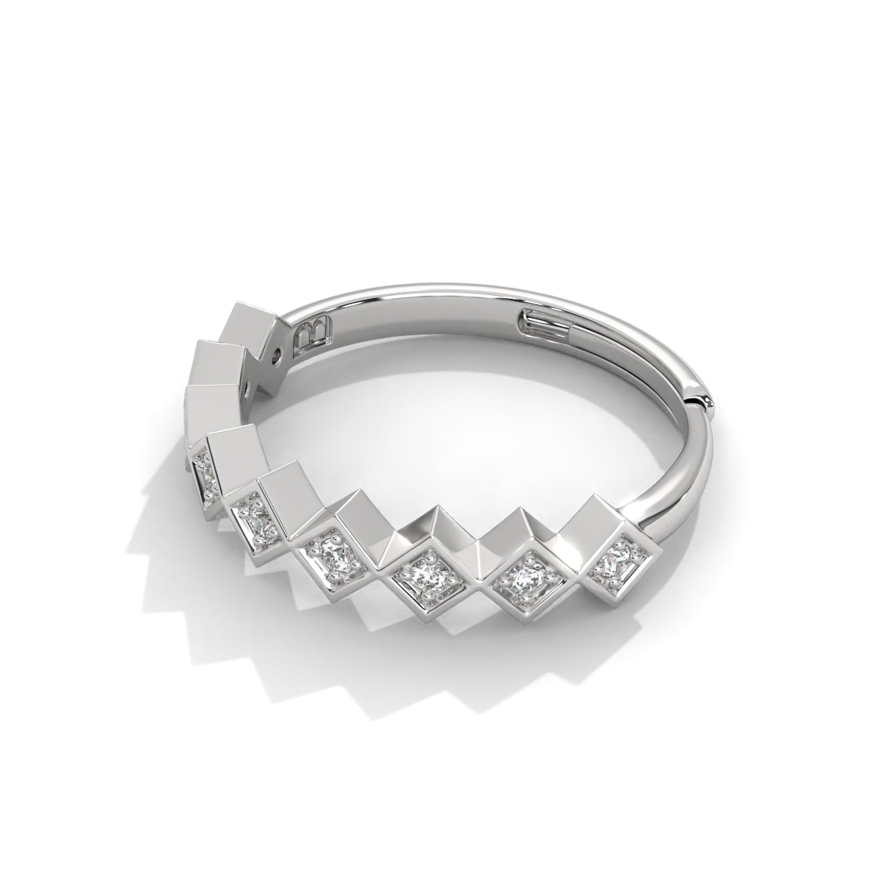 925 Sterling Silver Bezel Ring