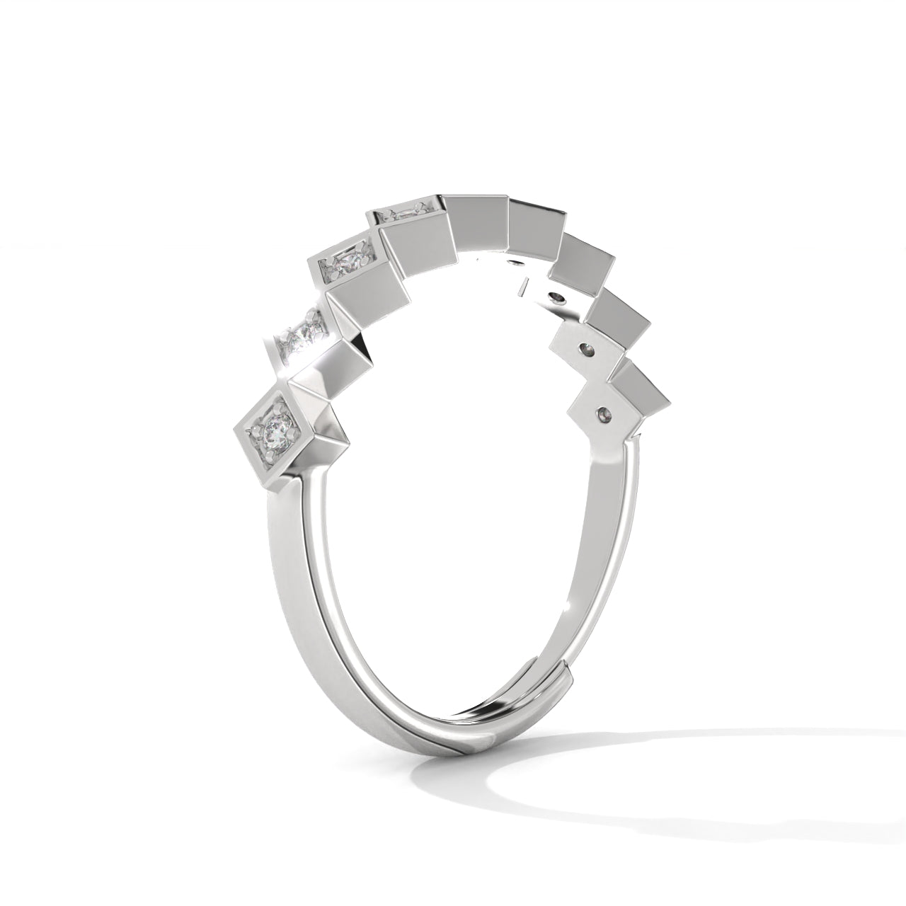 925 Sterling Silver Bezel Ring