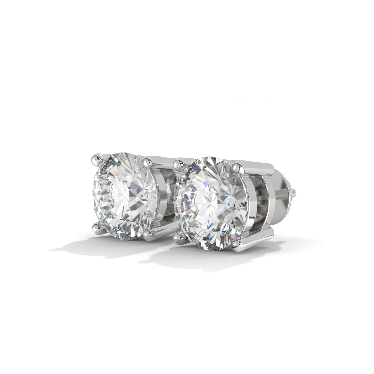 Simple Daily Wear Silver Earrings