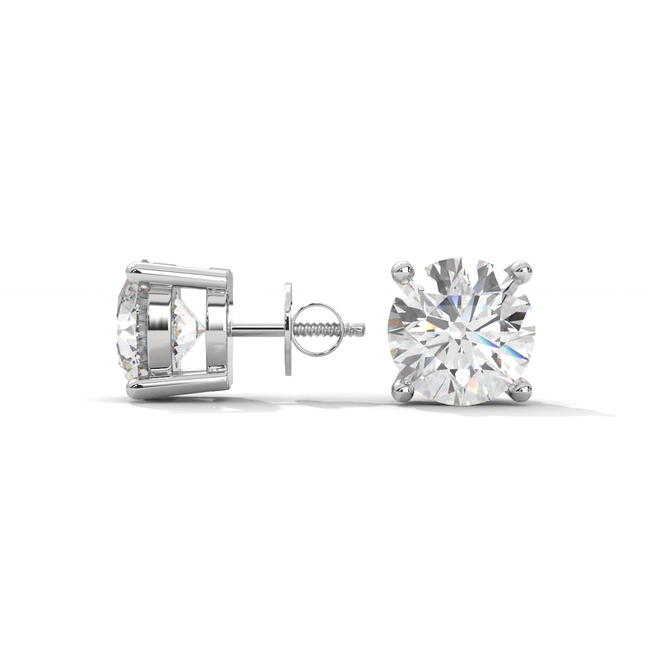 Simple Daily Wear Silver Earrings