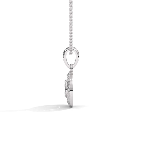 Silver Diamond Dreamscape Pendant