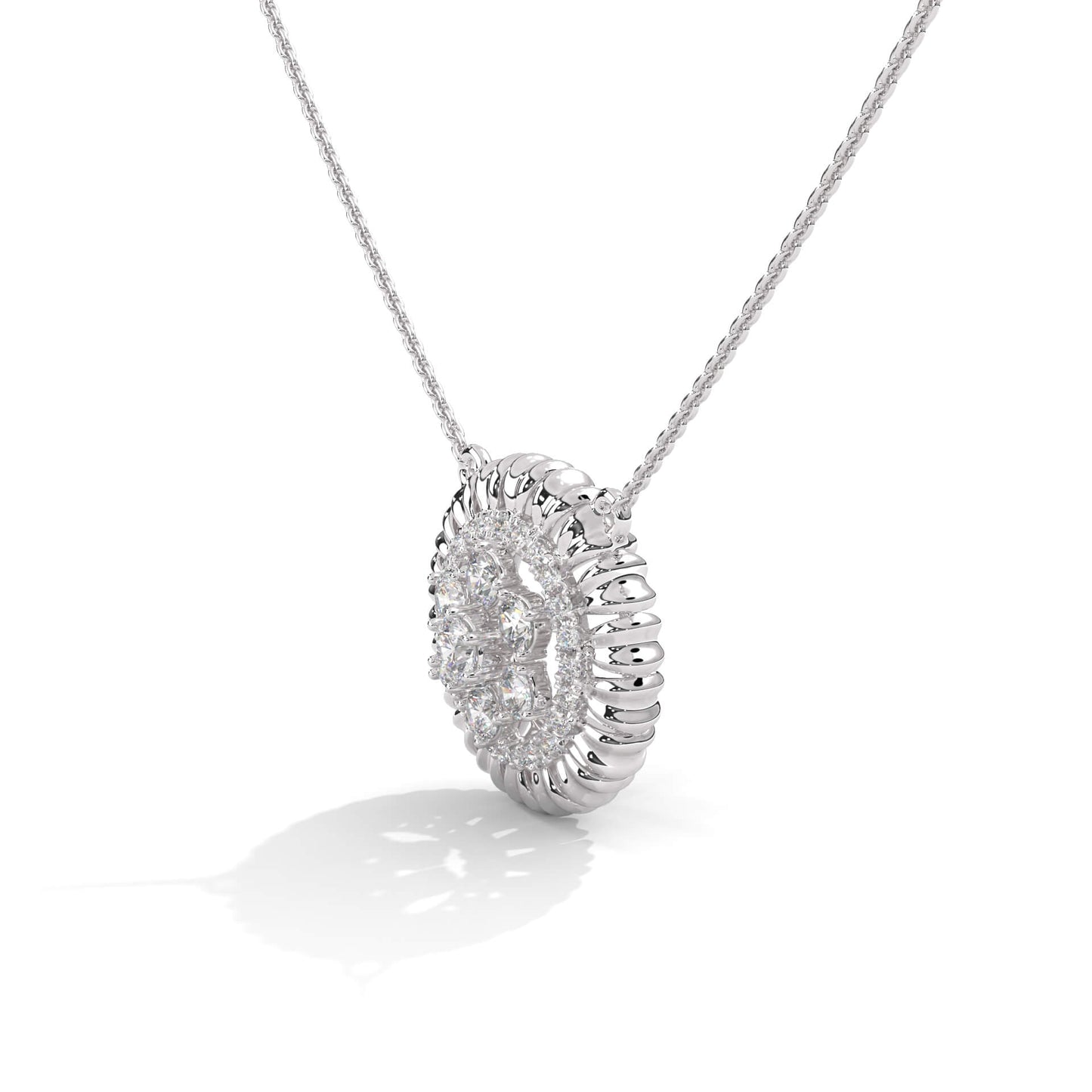 Gorgeous 925 Sterling Silver Pendant Necklace