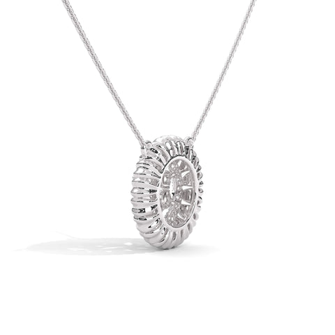 Gorgeous 925 Sterling Silver Pendant Necklace